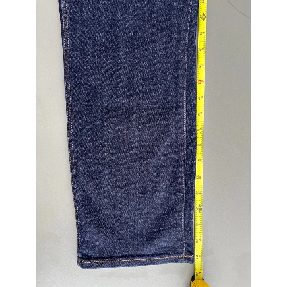 J.Crew Vintage Straight High Rise Jeans Dark Wash Blue Denim 31